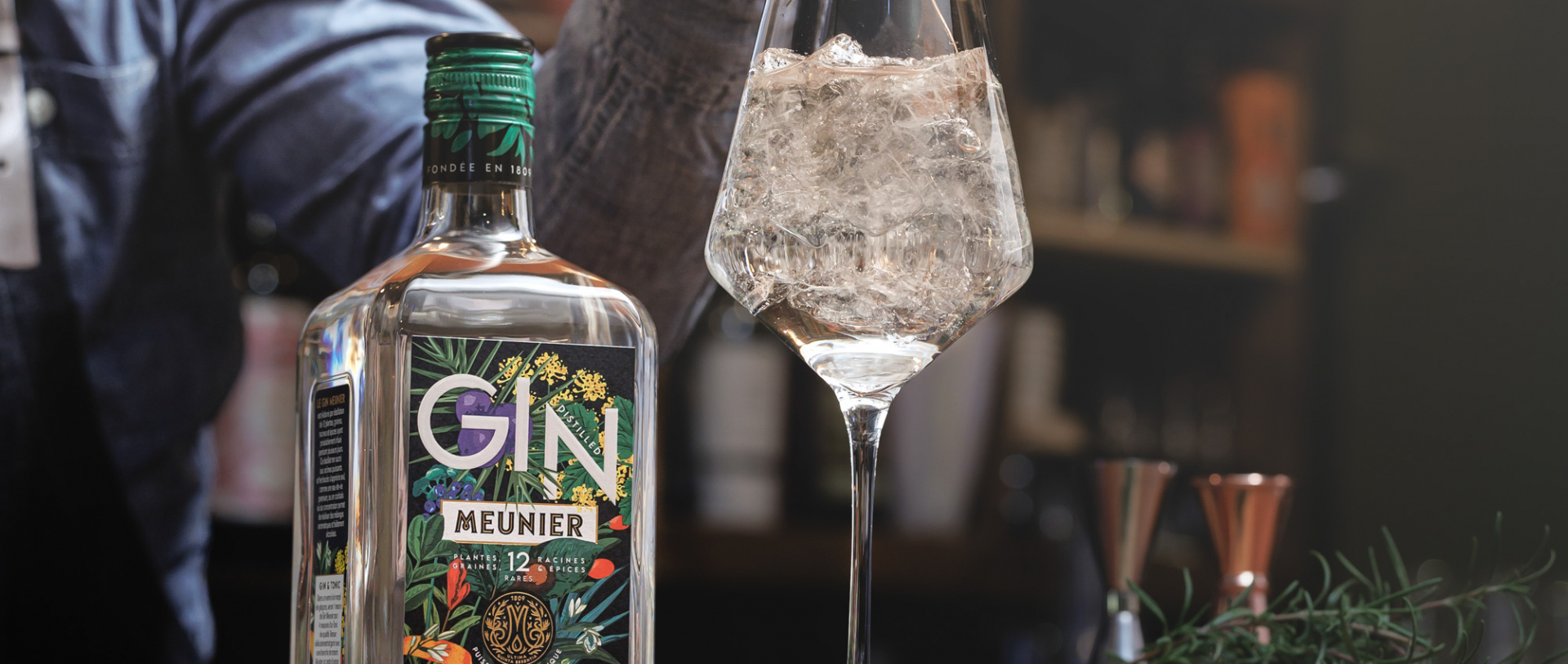 GIN & TONIC  Meunier : distillerie artisanale de génépi, gin et